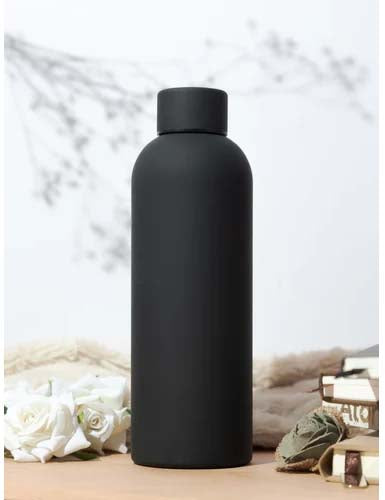 Matte Black Water Bottle