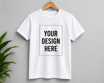 White Polyester T-Shirt