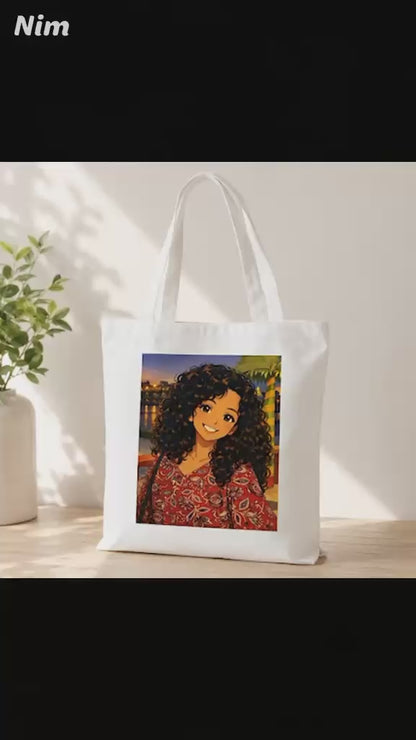 Custom Sublimation Tote Bag