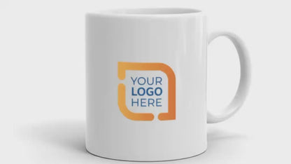 6oz White Ceramic Mug – Custom Photo & Text Printing